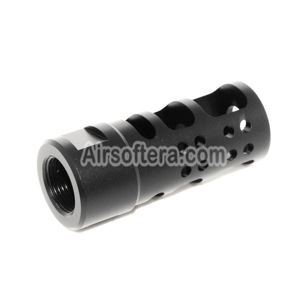 Airsoft 53mm R2 556 Style Metal Muzzle Brake Flash Hider -14mm CCW