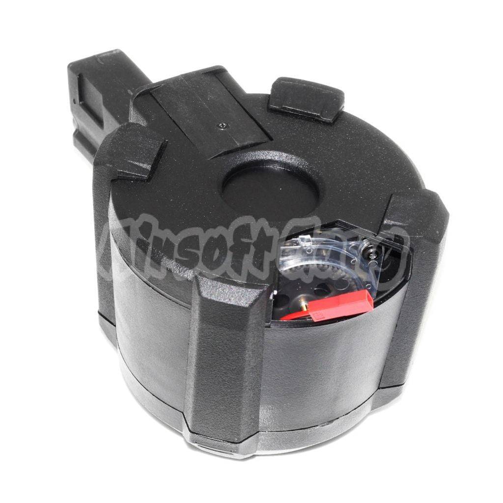 BATTLEAXE 1400rd Electric Drum Magazine For CYMA ICS Classic Army JG Golden Eagle G&P Tokyo Marui MP5 Series AEG Rifle