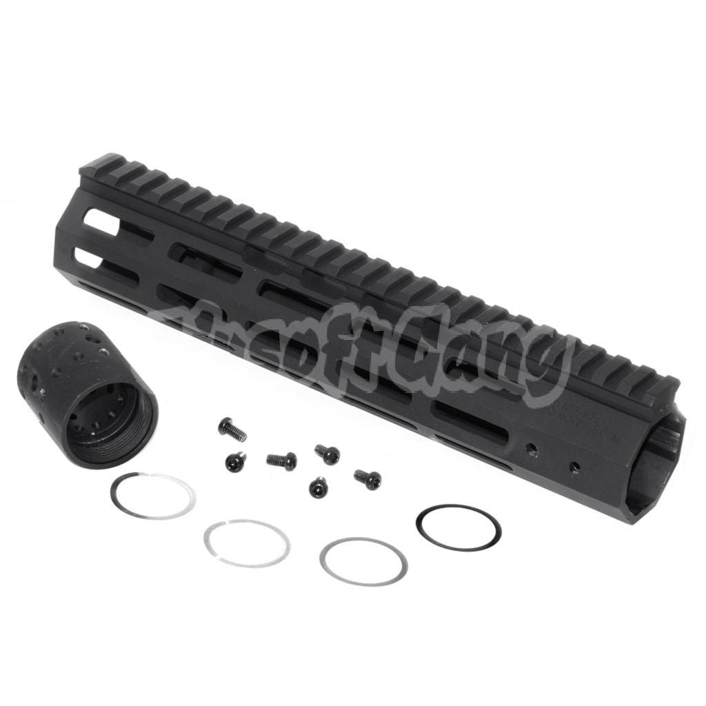 APS 9.75" Inches 248mm EMG NOVESKE NSR Gen 4 RIS M-LOK Handguard Rail System for AR M4 M16 Series AEG Rifle Black
