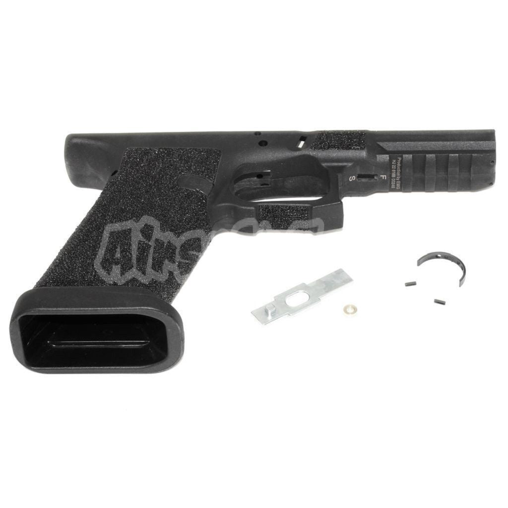 Airsoft APS EMG Stippling Polymer Lower Frame For APS ACP Tokyo Marui G17 G18C GBB Pistol Black
