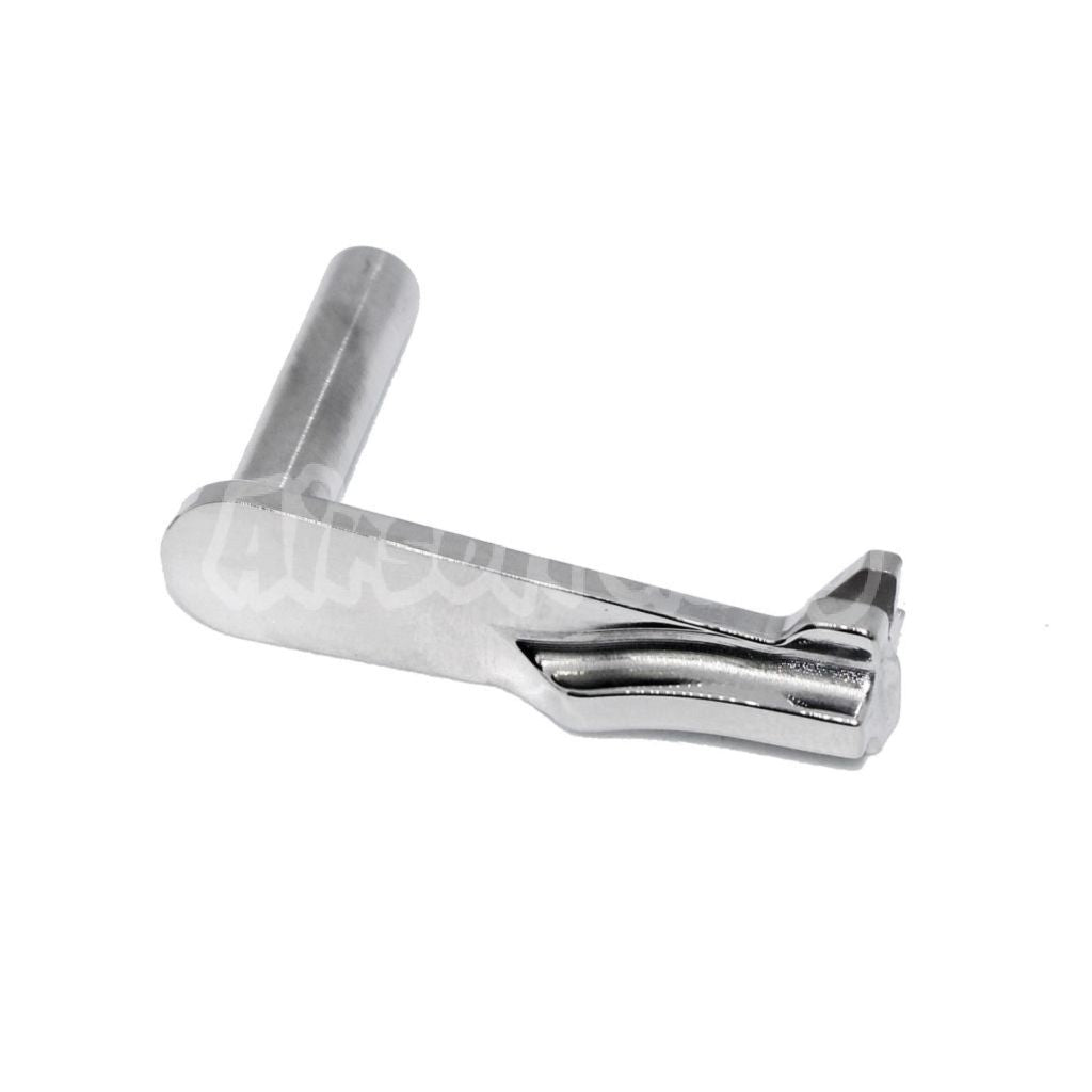 Airsoft 5KU Slide Stop Catch Type-6 For Tokyo Marui Hi-Capa Series GBB Pistol Silver