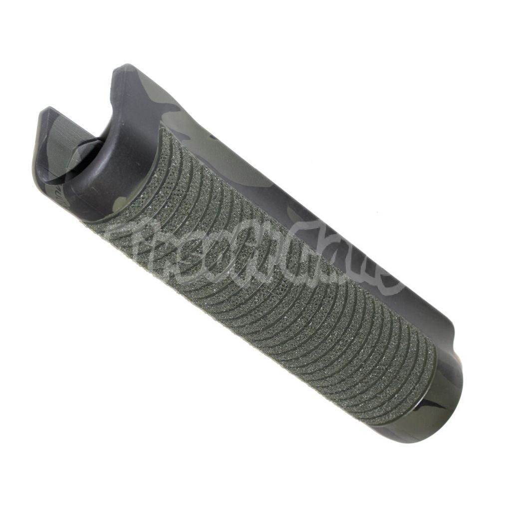 Airsoft APS 183mm Stippled Forend Handguard For CAM870 Gas Shotguns Black Camouflage