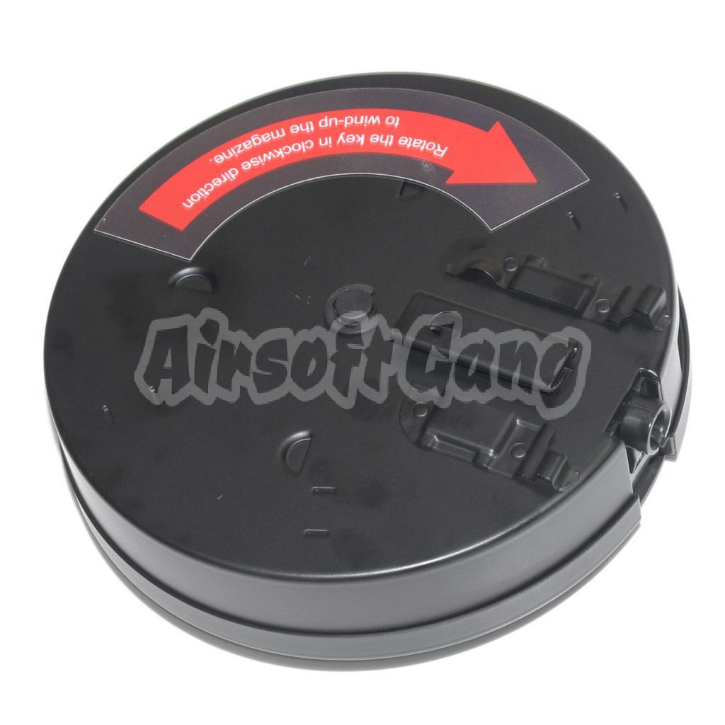 Airsoft King Arms 450rd Drum Magazine For Tokyo Marui King Arms Thompson M1A1 M1928 Chicago AEG Rifle