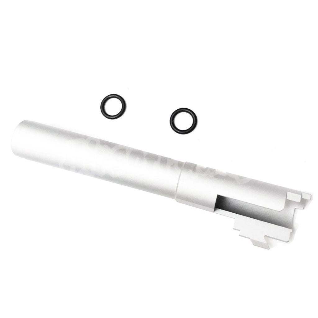 Airsoft 5KU 5" Inches CNC Aluminium Outer Barrel +11mm CW for Tokyo Marui Hi-Capa 5.1 GBB