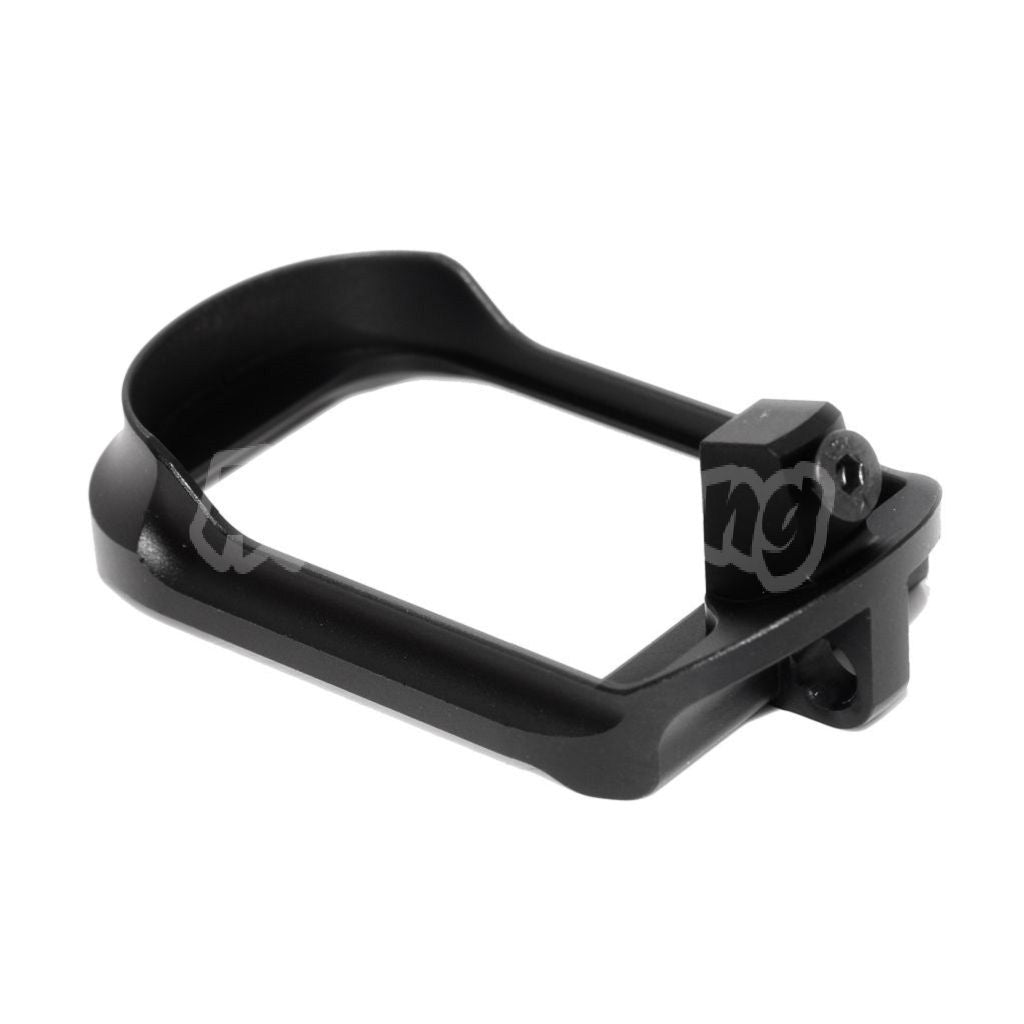 Airsoft 5KU CNC Aluminum Magwell Type-1 for Action Army AAP-01 GBB Pistol Black