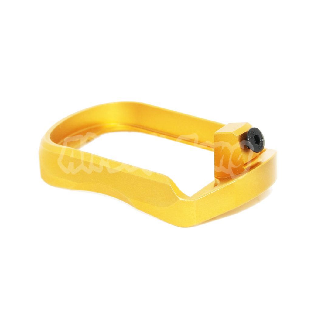 Airsoft 5KU CNC Aluminum Magwell Type-2 for Action Army AAP-01 GBB Pistol Gold