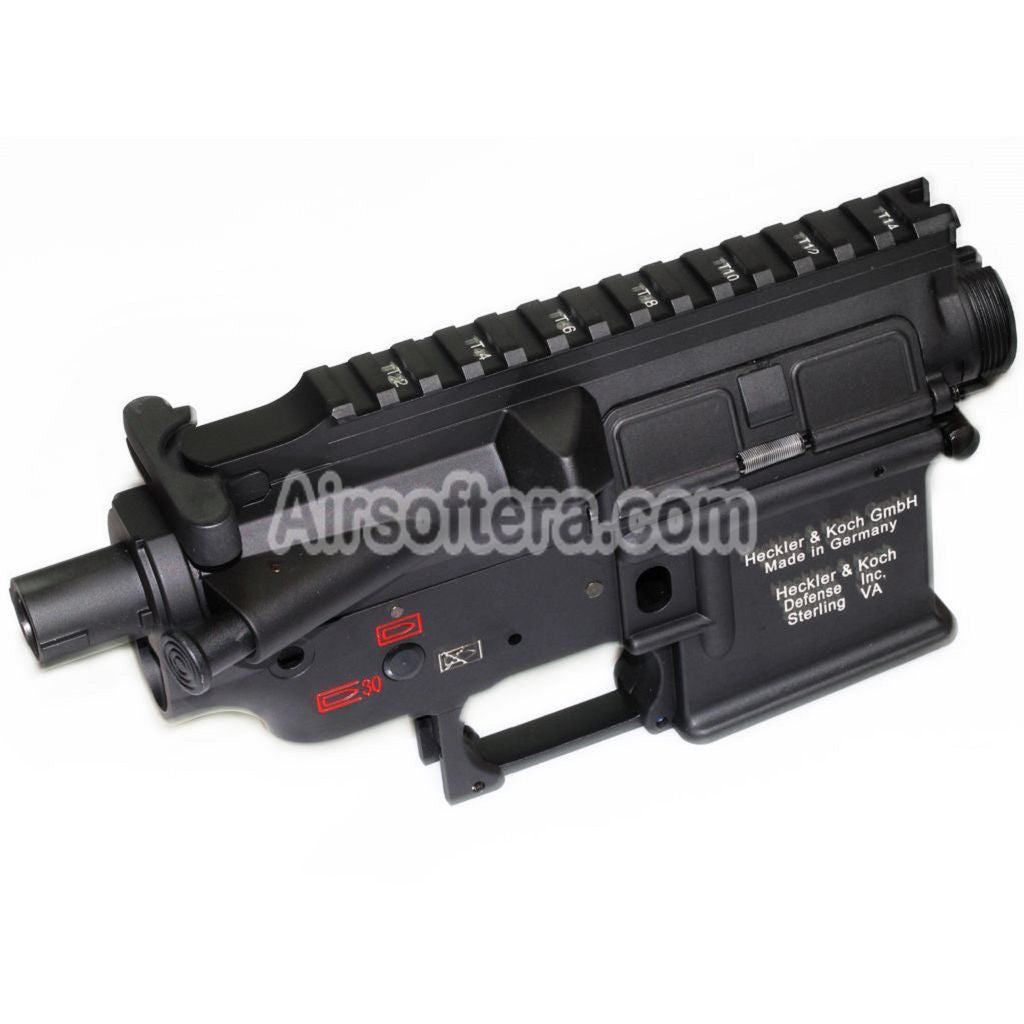 Airsoft E&C 416 Lower Metal Body Receiver B für E&C Tokyo Marui M4 M16 Series AEG Gewehre Schwarz