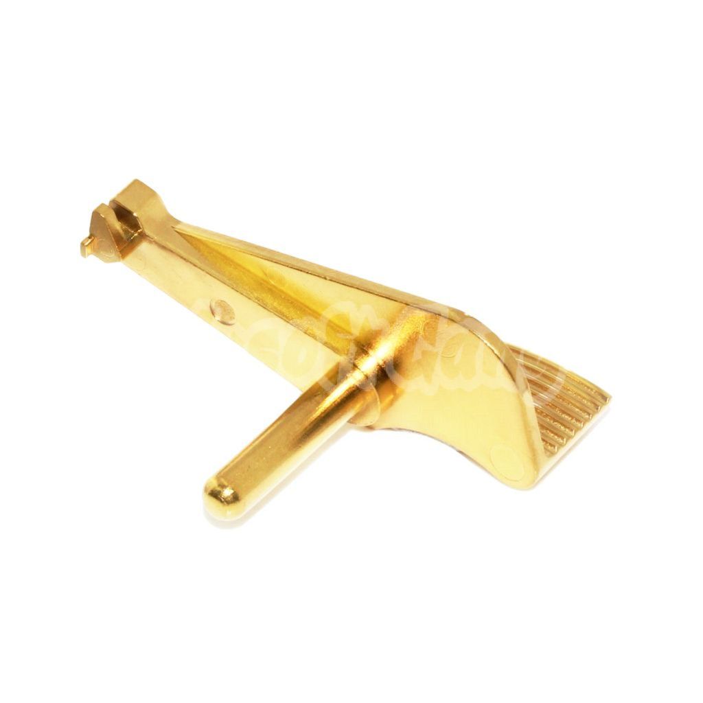 Airsoft 5KU Slide Stop Catch With Thumb Rest For Tokyo Marui Hi-Capa Series GBB Pistol Gold