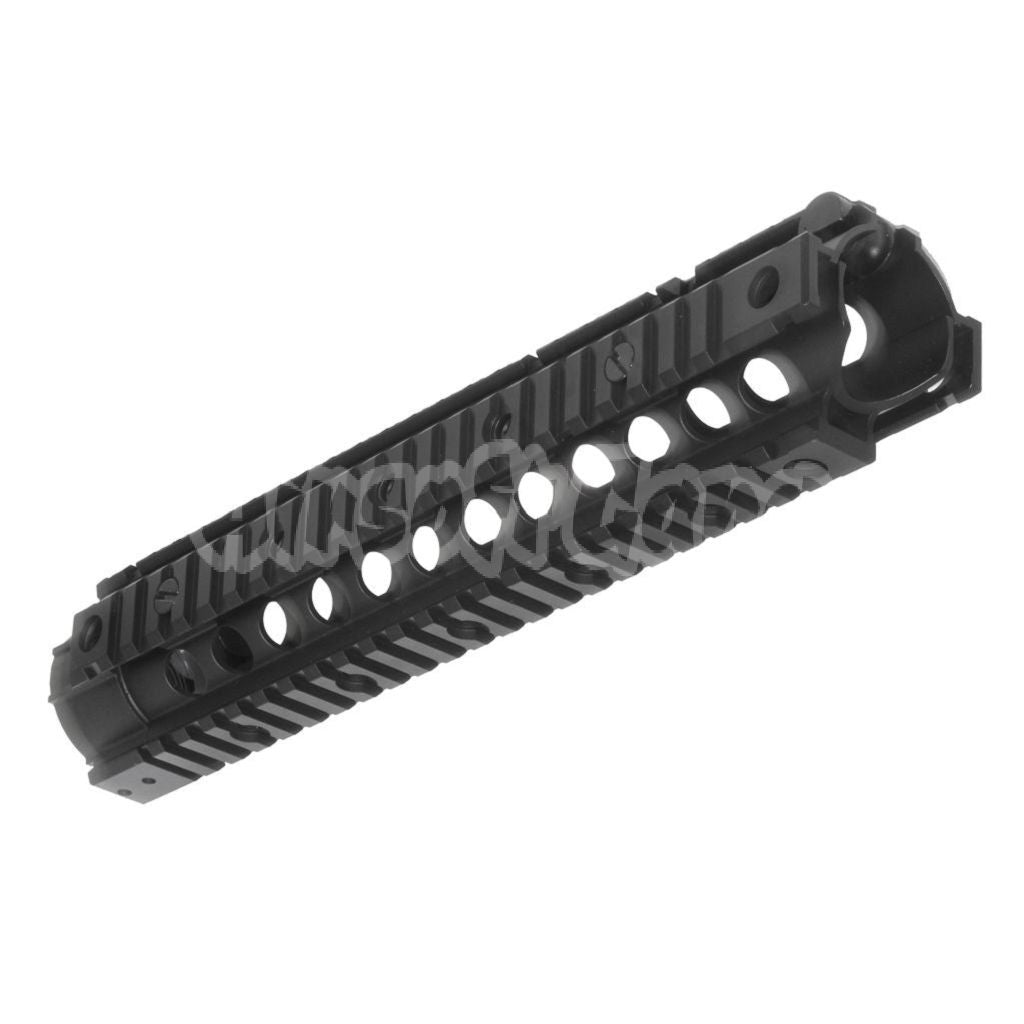 Airsoft CYMA 273mm SR16 URX RAS Handguard 4-Sides Rail System for CYMA Tokyo Marui M4 M16 Series AEG Rifle Black