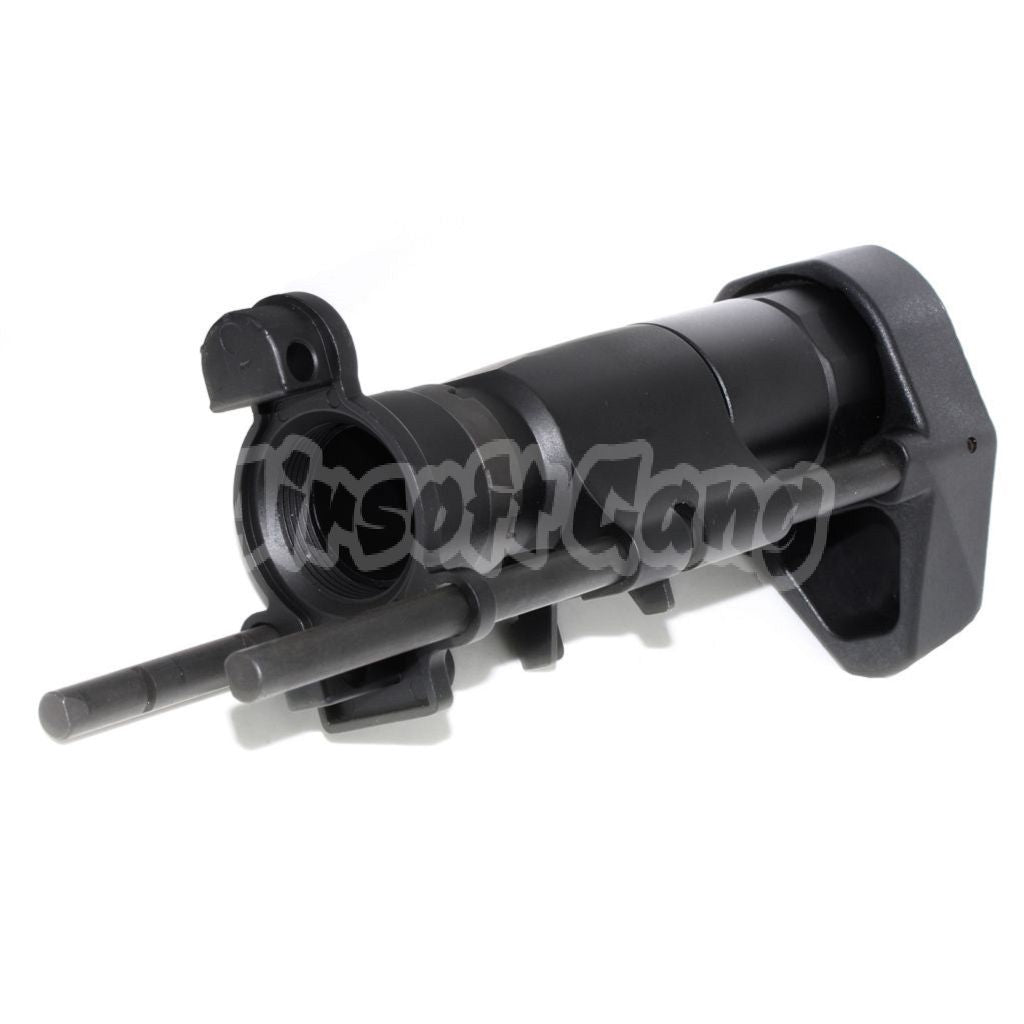Airsoft CNC Aluminum Retractable Stock with Adaptor For CYMA Tokyo Marui MP5K Series AEG Rifles