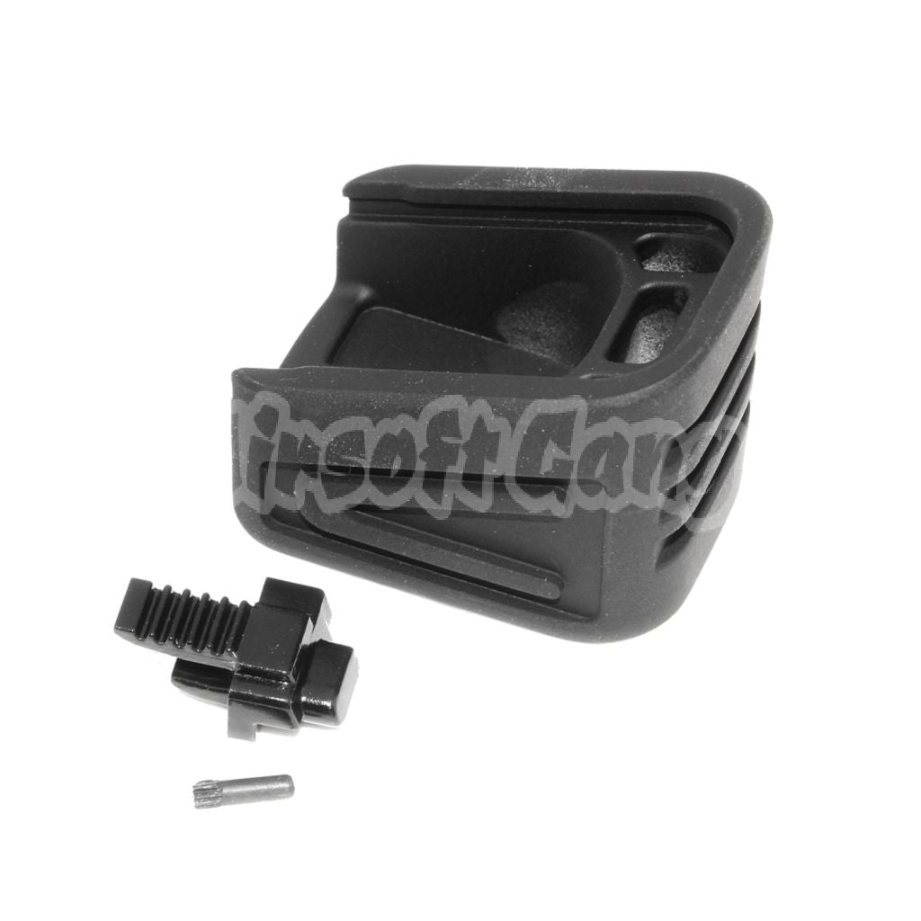 Airsoft Aluminium Magazine Base Plate B For APS ACP SHARK / Tokyo Marui G17 G18C GBB Pistol Magazine Black