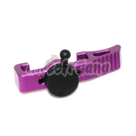 Airsoft 5KU Aluminium Selector Switch Charging Handle (Type-1) For ACTION ARMY AAP01 Series GBB Pistols Purple