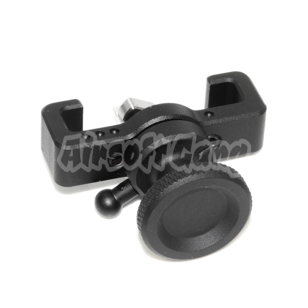 Airsoft 5KU Aluminium Selector Switch Charging Handle (Type-2) For ACTION ARMY AAP01 Series GBB Pistols Black