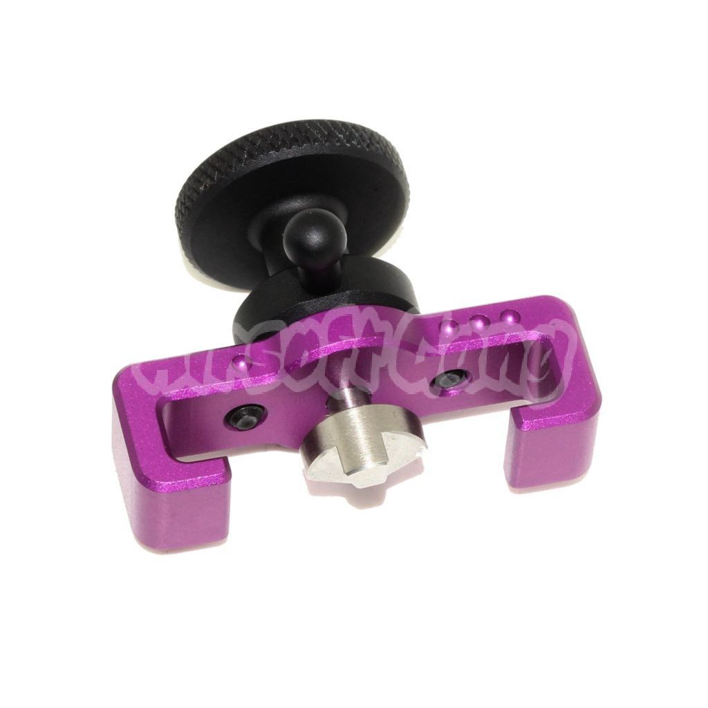Airsoft 5KU Aluminium Selector Switch Charging Handle (Type-2) For ACTION ARMY AAP01 Series GBB Pistols Purple