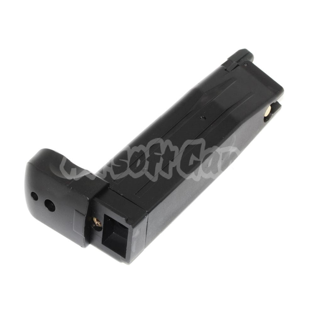 Airsoft 30rd Gas Magazine for E&C BELL ARMY R501 R601 R603 R604 / KJ KP-05 / Zeon / EMG SAI STI TTI / AW / WE / Tokyo Marui Hi-Capa GBB Pistol Black