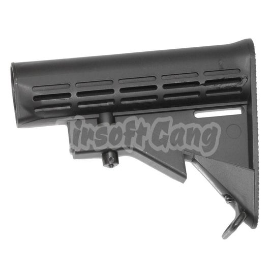 Airsoft 165mm Polymer Stock For M4 M16 Series AEG Rifles Black