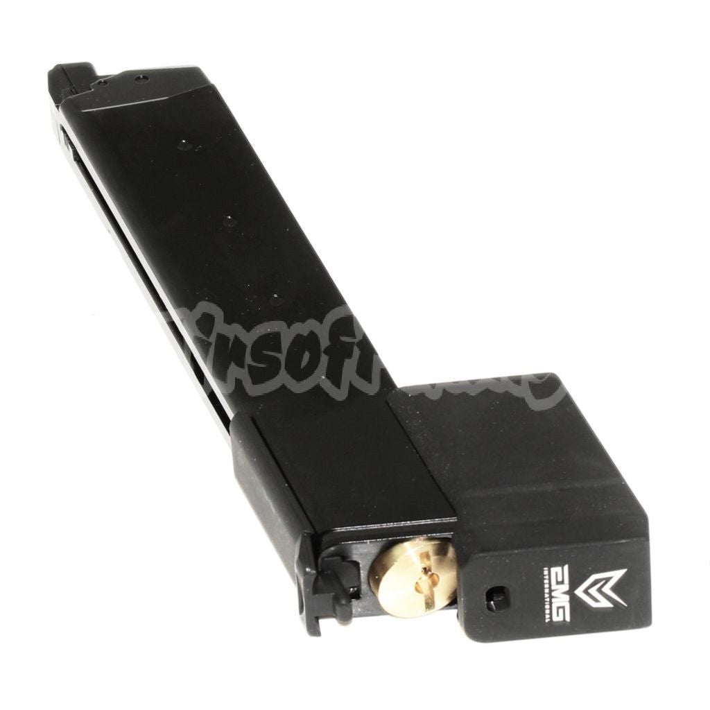 Airsoft APS EMG 34rd Top Gas Magazine with Thick Base for EMG SAI BLU E&C APS ARMY BELL UMAREX Elite Force VFC AW WE Tokyo Marui G17 G18C G-Series GBB Pistol Black