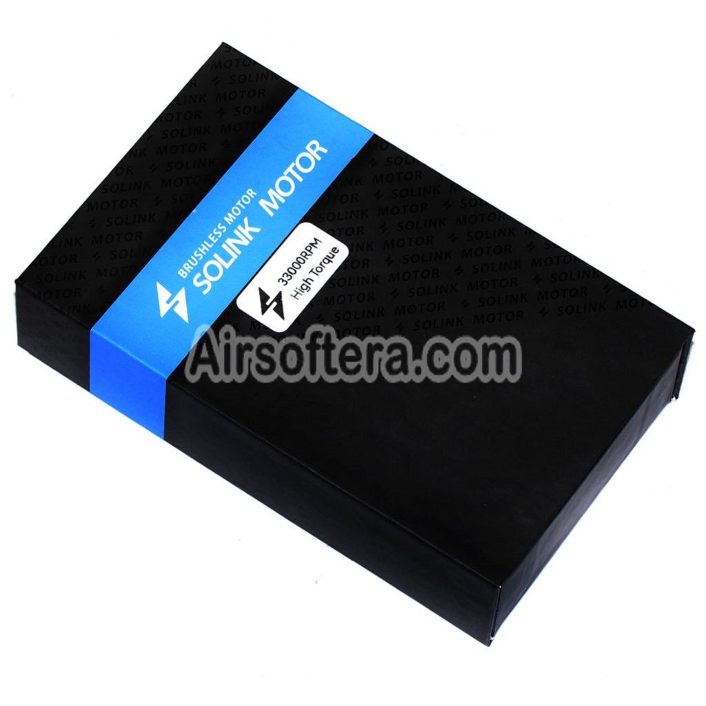 Airsoft SOLINK Super High Torque Motor (Long Axle) 11.1V 33000RPM For M4 M16 MP5 G3 P90 AEG Rifles