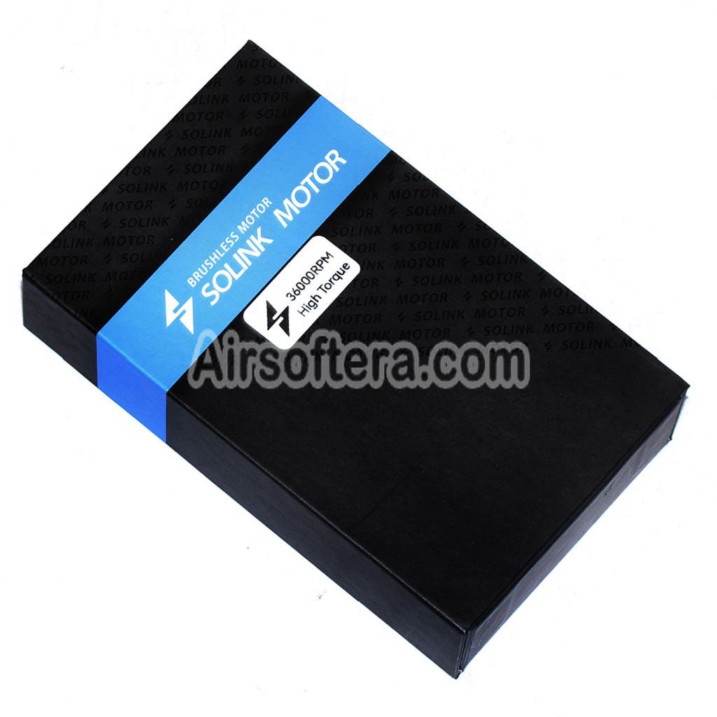 Airsoft SOLINK Super High Torque Motor (Long Axle) 11.1V 36000RPM For M4 M16 MP5 G3 P90 AEG Rifles