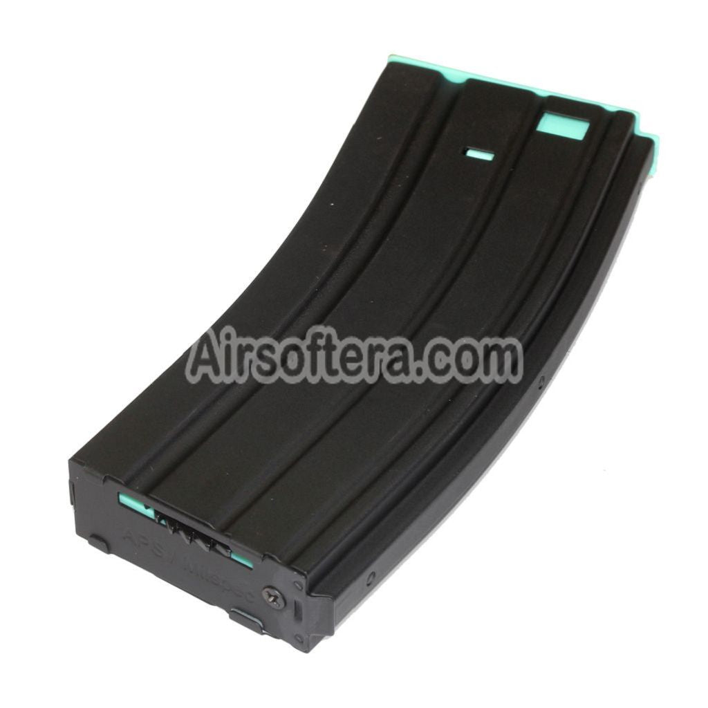 Airsoft APS 300rd ハイキャップマガジン APS Matrix G&P CYMA E&C D-Boys 東京マルイ M4 M16 シリーズ AEG ライフル用 ブラック/TG