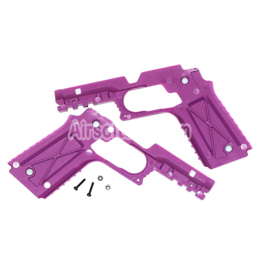 エアガンプラスチック保護フレーム変換キット東京マルイ 1911 シリーズ GBB ピストル用パープル