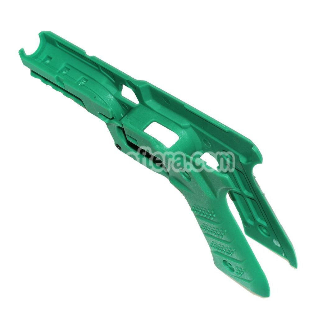 Airsoft Plastic Protective Frame Conversion Kit For Tokyo Marui M92F Series GBB Pistols Green