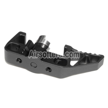 Airsoft 5KU Aluminium Selector Switch Charging Handle (Type-3) For ACTION ARMY AAP-01 GBB Pistols Black