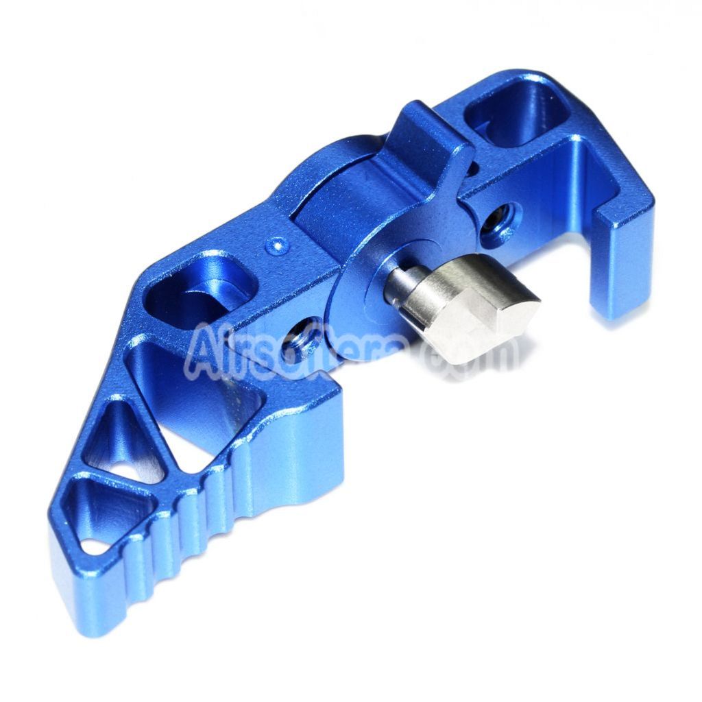 Airsoft 5KU Aluminium Selector Switch Charging Handle (Type-3) For ACTION ARMY AAP-01 GBB Pistols Blue