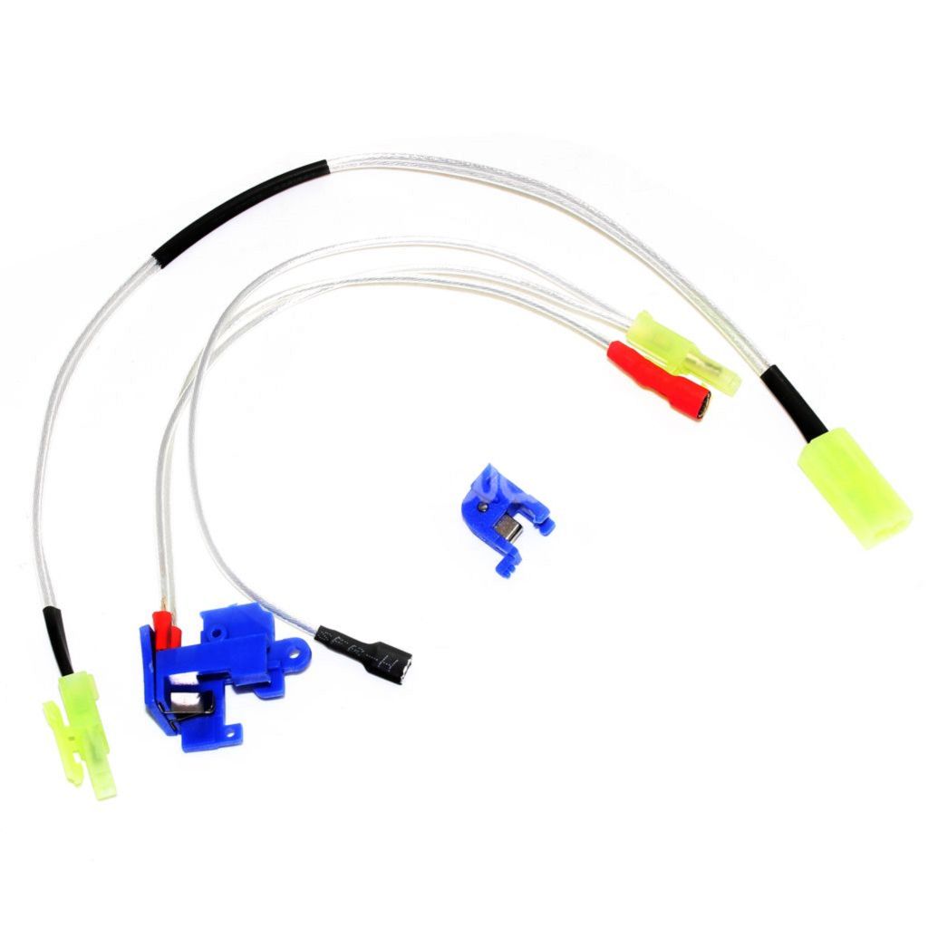 Airsoft SHS Trigger Switch Assembly for V2 M4 M16 Rifles AEG Gearbox Rear Wired