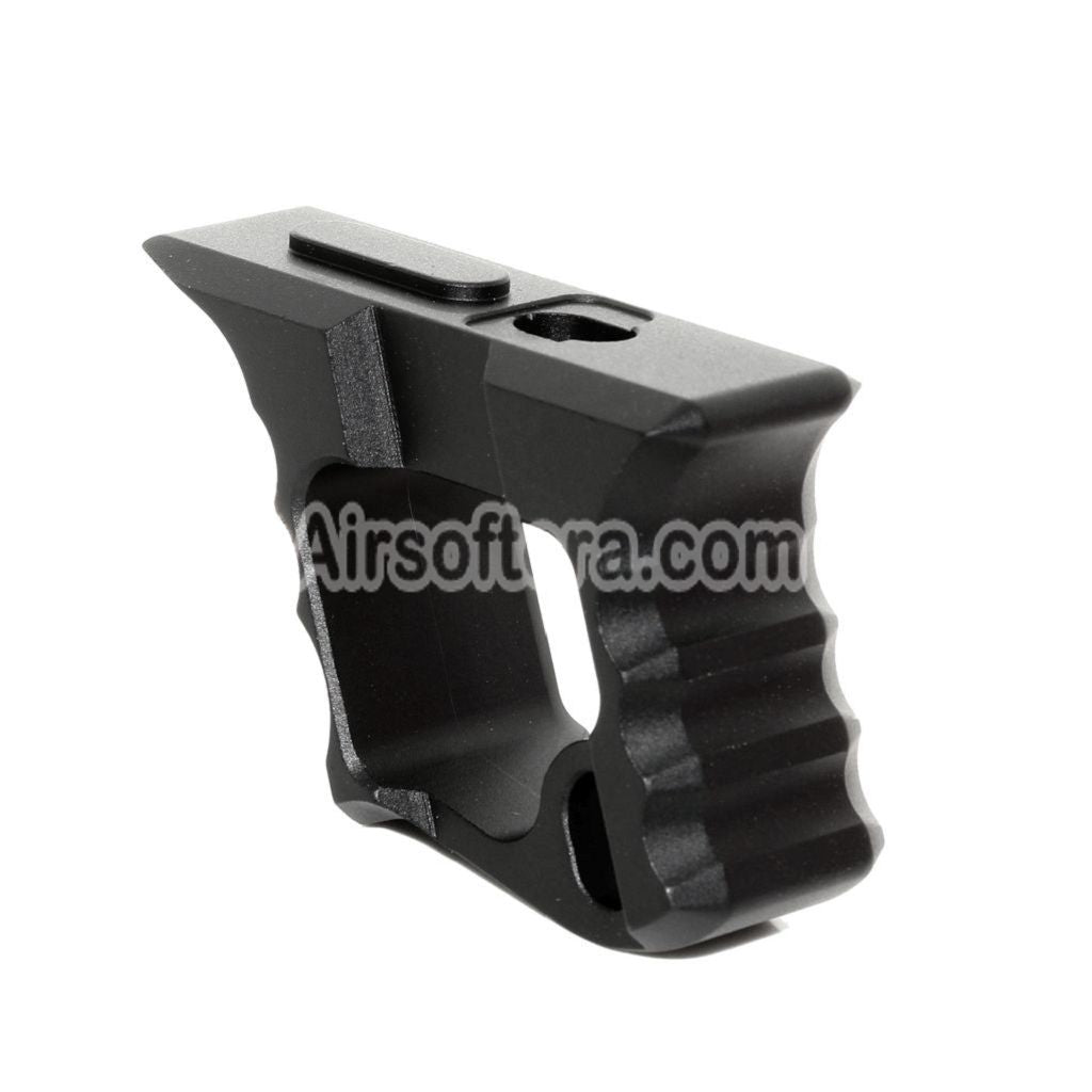 Airsoft 5KU HALO Style Handstop For KeyMod M-LOK Rail System Black