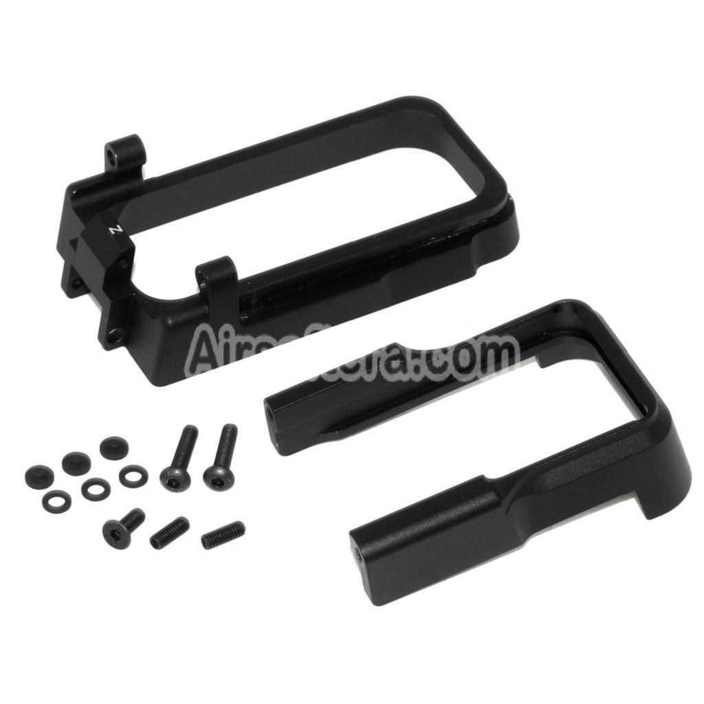 Airsoft 5KU CNC Adaptive Magwell For Tokyo Marui M4 M16 Series AEG GBB Rifles Black