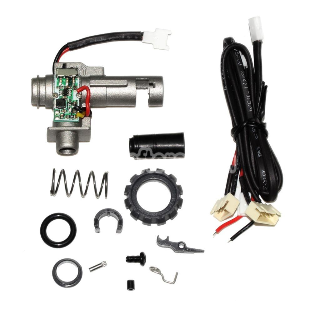 Airsoft CYMA Built-in Tracer Module Complete Hop Up Chamber for CYMA Platinum Series Tokyo Marui M4 M16 Series AEG Rifle