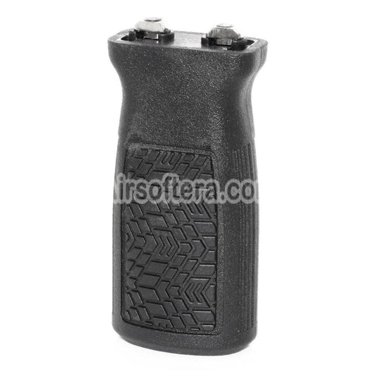 Airsoft Battleaxe Polymer DD Style Vertical Foregrip For M-LOK System Rifles Black