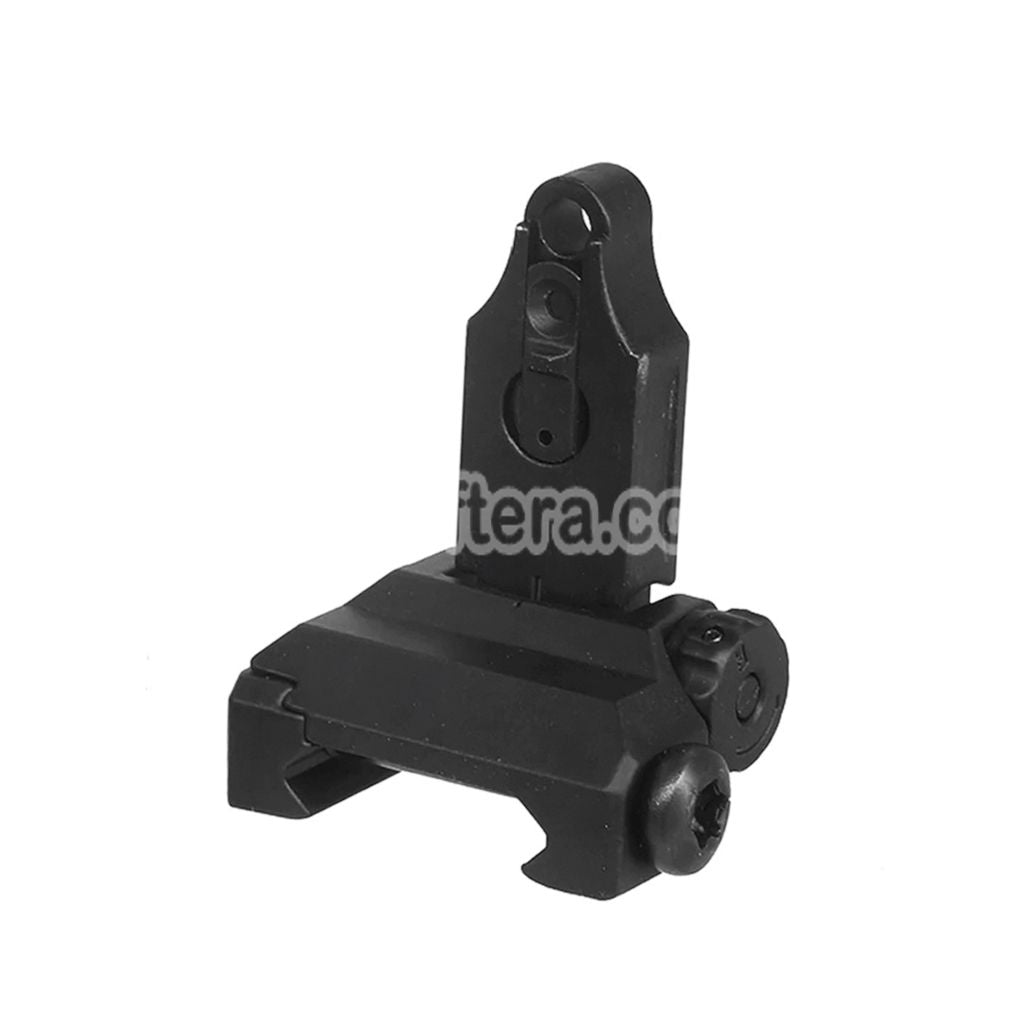 Airsoft CYMA Metal Spikes Flip Up Rear Sight For 20mm 1913 Picatinny Rail M4 M16 AEG Rifles
