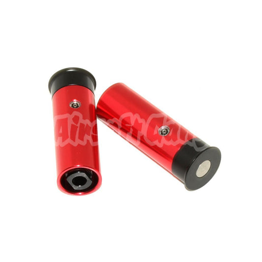 PPS 2pcs 6rd Co2 Gas Metal Shell for Tanaka PPS M870 XM26 Pump Action Shotgun Airsoft 