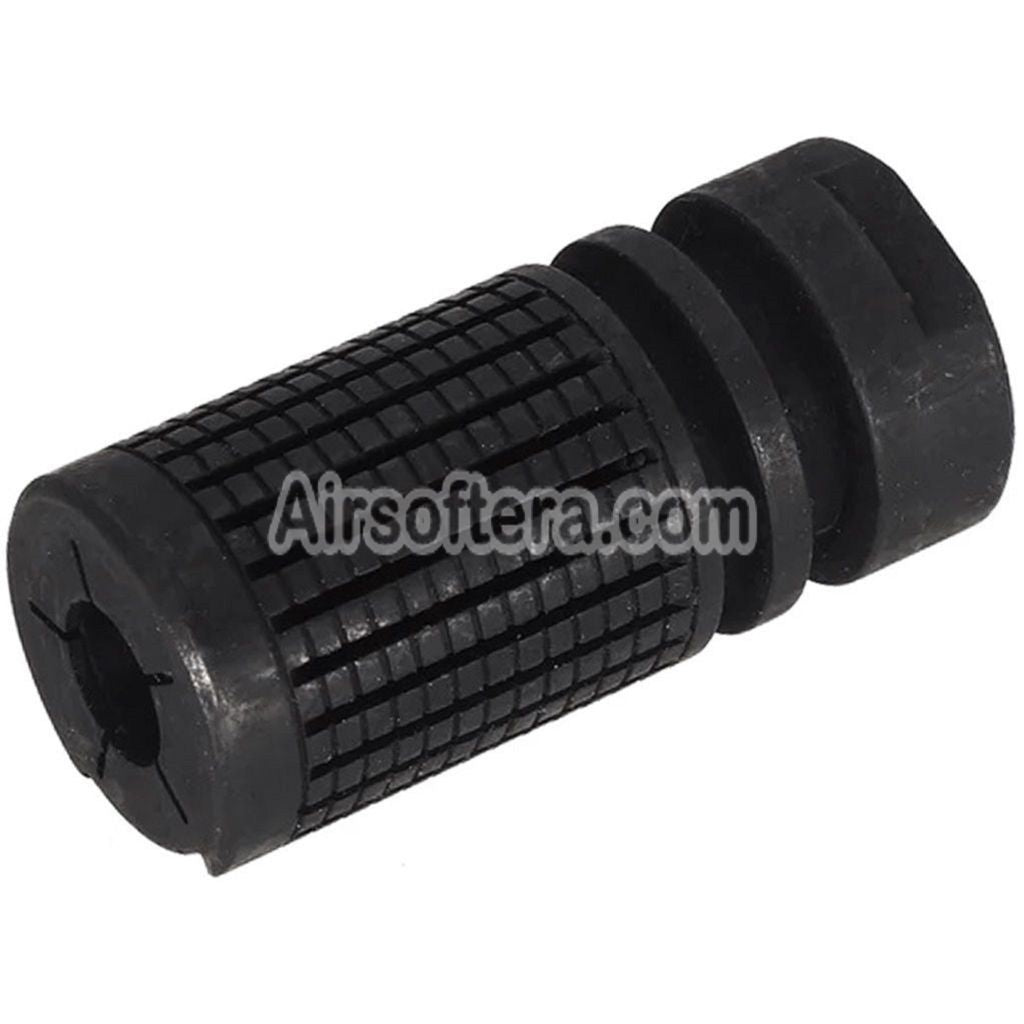 G&P KAC URX Style Steel Flash Hider -14mm CCW Counter-Clockwise Threading Black