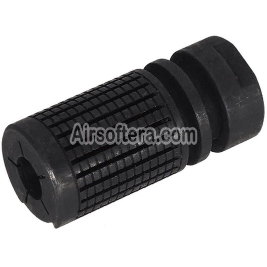G&P KAC URX Style Steel Flash Hider +14mm CW Clockwise Threading Black