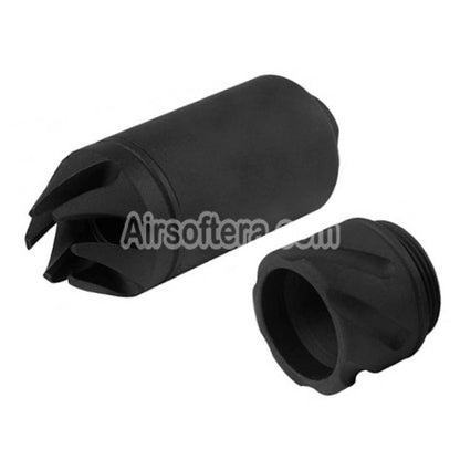 5KU Radical 556 SpitFire Flaming Tornado Convertible Amplifier Flash Hider Muzzle Brake -14mm CCW Counter-clockwise Threaded