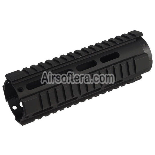 AirsoftEra 7 Inches Aluminum RIS Handguard Rail System For M4 M16 Series AEG Rifles Black