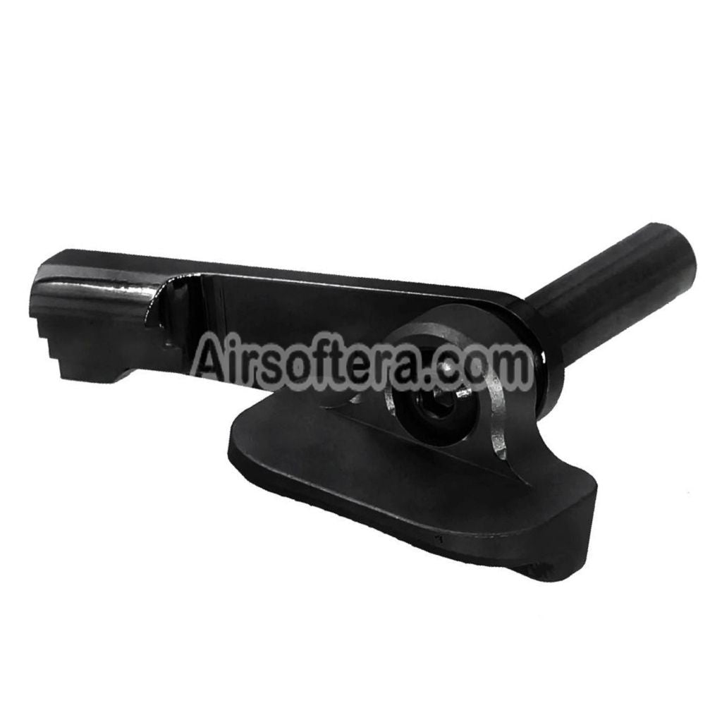 AIP Stainless Steel Slide Stop with Thumb Rest For Tokyo Marui Hi-Capa 5.1 4.3 Series GBB Pistols Airsoft Black