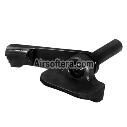 AIP Stainless Steel Slide Stop with Thumb Rest For Tokyo Marui Hi-Capa 5.1 4.3 Series GBB Pistols Airsoft Black