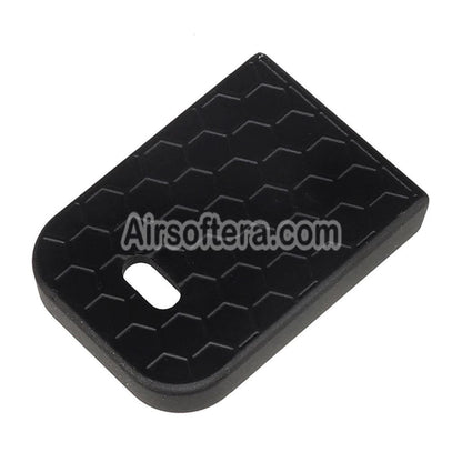 5KU Stainless Steel HIVE Magazine Base Plate For Tokyo Marui G17 G18C GBB Magazine Black