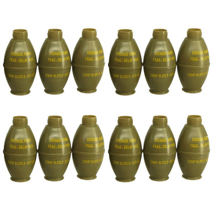APS HAKKOTSU 12pcs Thunder B Co2 Sound Grenade Lemon Shape Shell Bottle Package with Core