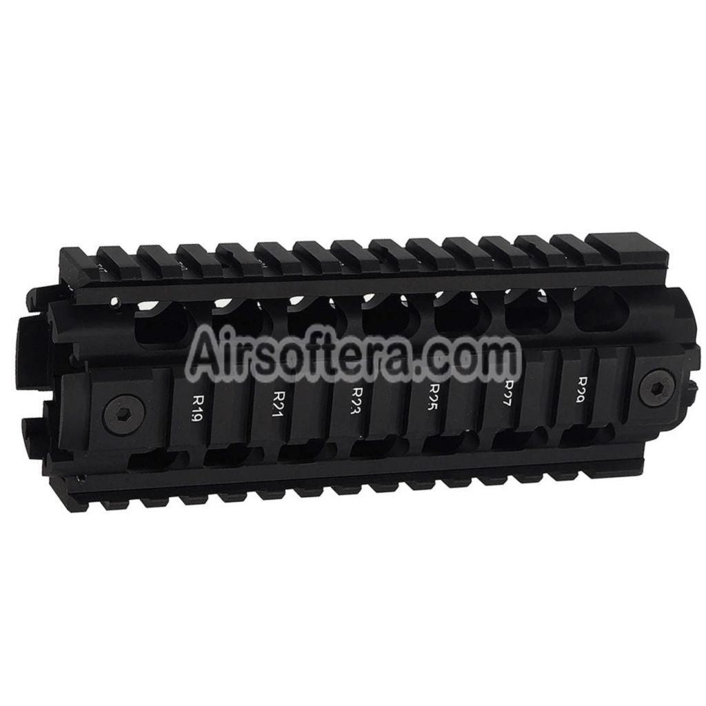 PTS Ergo Z Handguard Rail System For M4 M16 Series AEG Rifles Airsoft Black