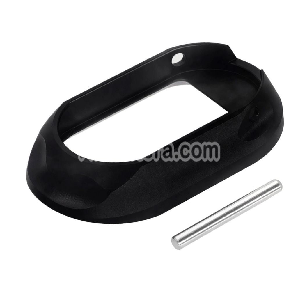 AIP CNC Aluminum BigMouth Type-4 Magwell For Tokyo Marui Hi-Capa Series GBB Pistols Airsoft Black