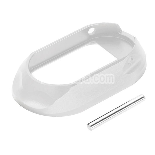 AIP CNC Aluminum BigMouth Type-4 Magwell For Tokyo Marui Hi-Capa Series GBB Pistols Airsoft Silver