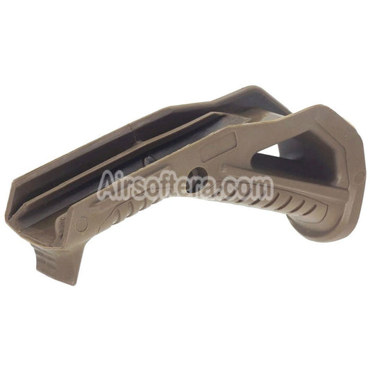 CYMA Angled Handstop Foregrip For 20mm Picatinny Rail Dark Earth