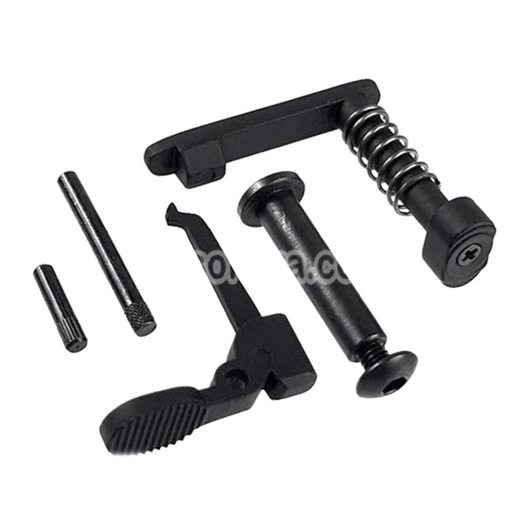 E&C Marine M4A1 Metal Body Receiver Set (Laser Logo) For E&C Tokyo Marui M4 M16 Series AEG Rifles Airsoft Black