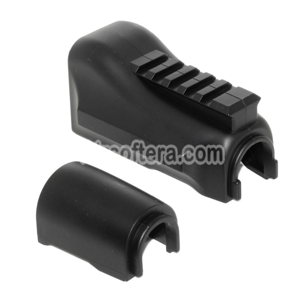 AirsoftEra 96mm Polymer Rail Handguard For AK Beta Series AEG Rifles Black