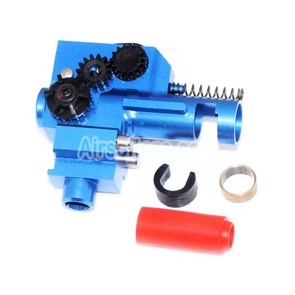 SHS CNC Aluminum Twins Connector Stablizing Hop Up Chamber Suitable For V2 Gearbox M4 M16 Series AEG Rifles Airsoft - AirsoftEra